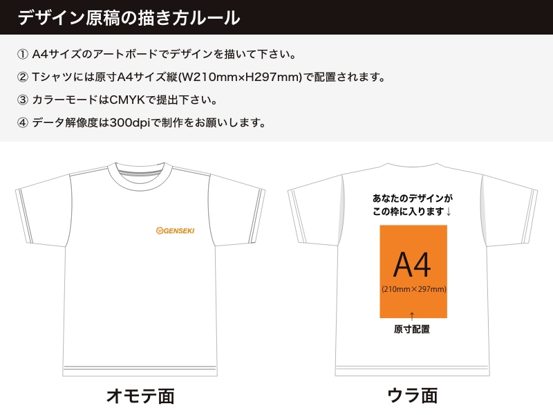 ショップ tシャツ デザイン 無料登録