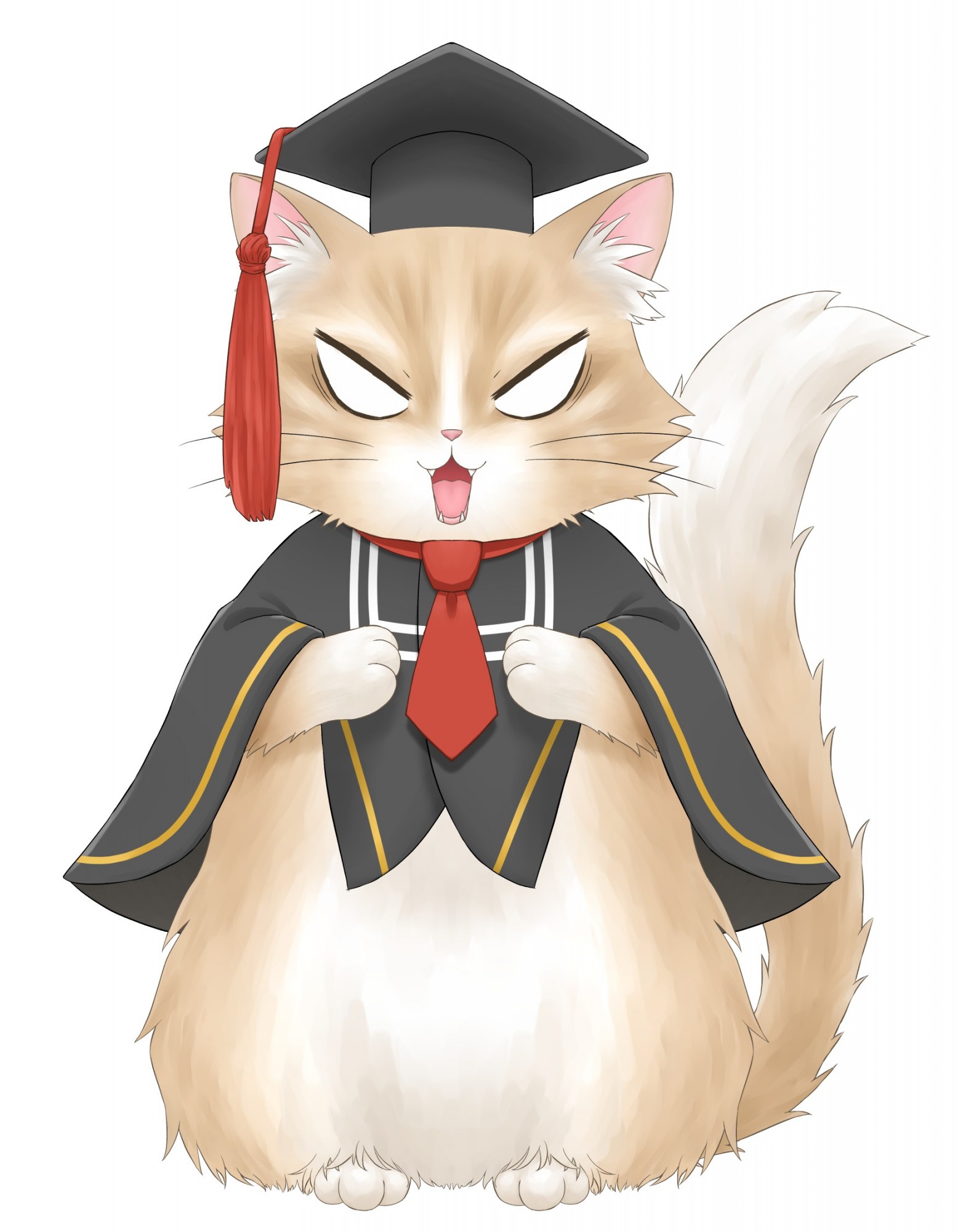 実績 飼い猫さんのlive2d用パーツ分けイラスト 三面図 れゆの Genseki ゲンセキ