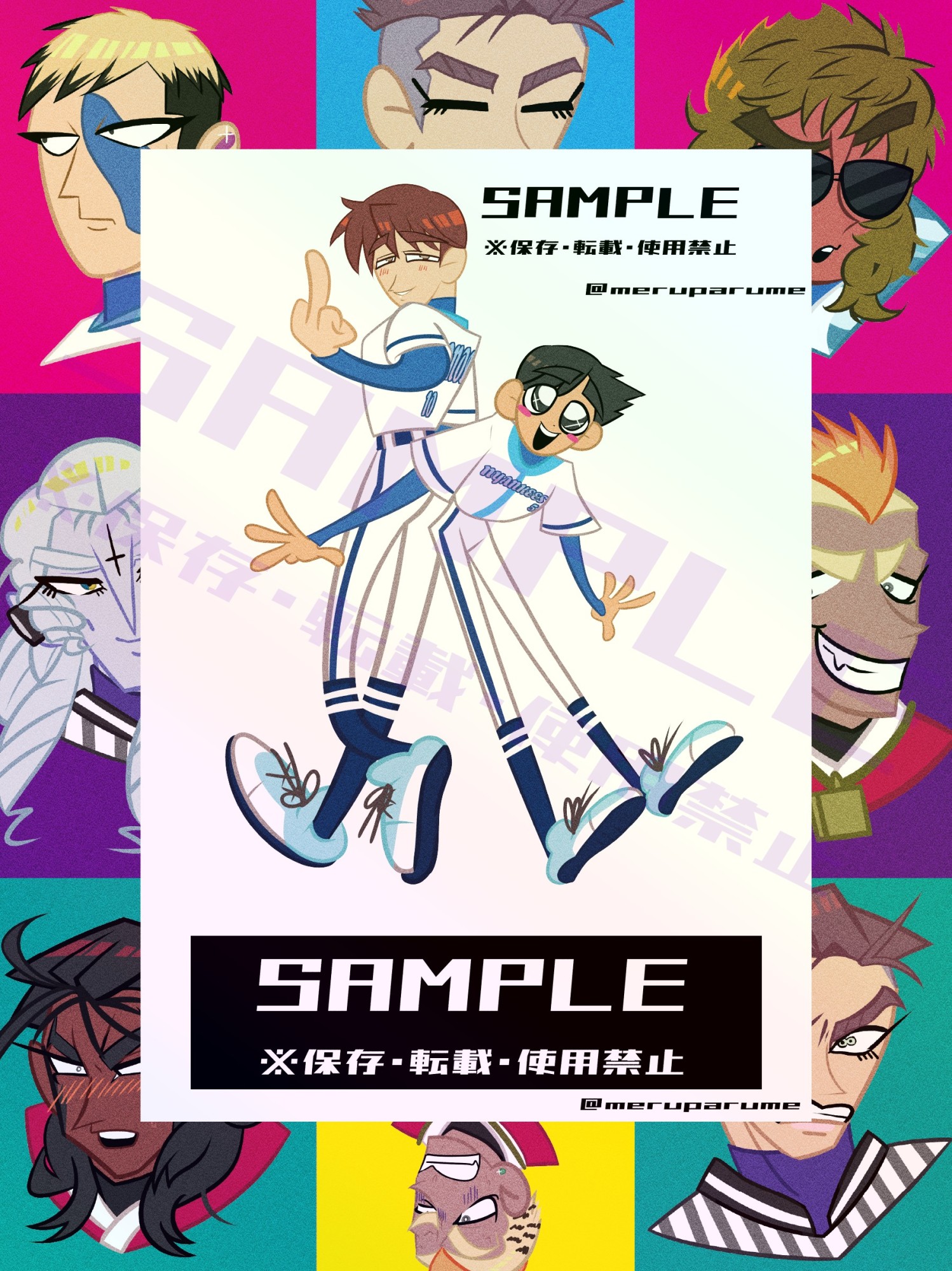 アニメ風キャラクター 絵画 アニメキャラ風 立ち絵