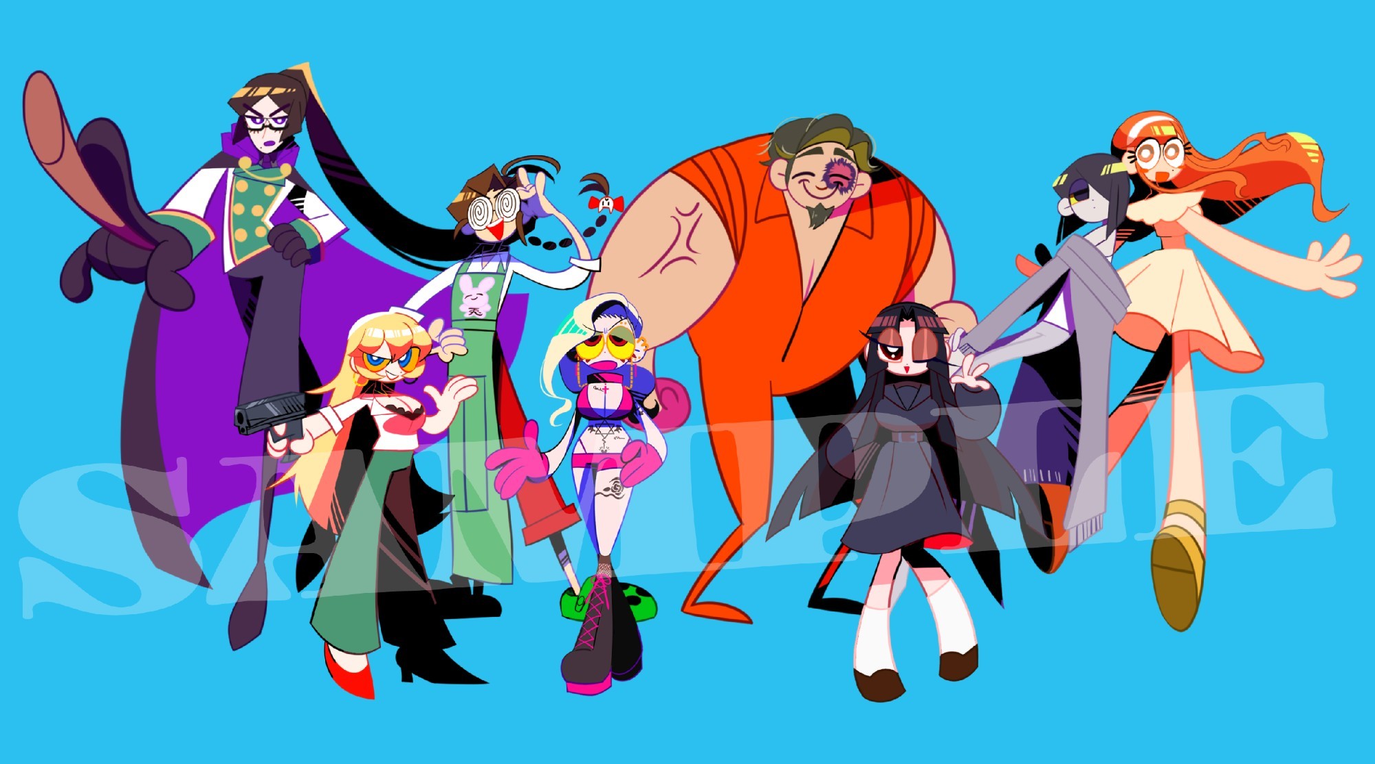 カートゥーン風イラスト2 - GENSEKI