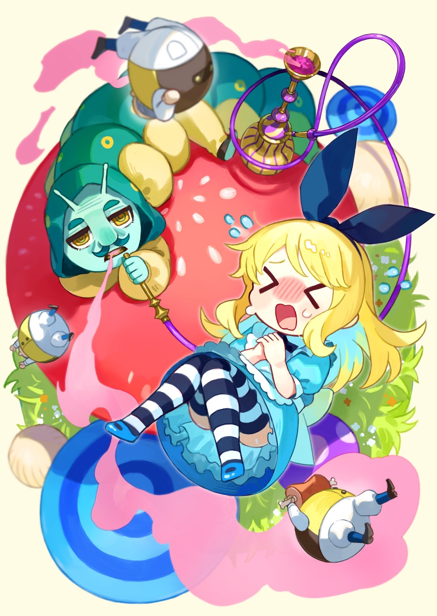 み*ん様 童話シリーズ　ゴシックアリス君　手描きイラスト　オリジナルイラスト　ア み*ん様 童話シリーズ ゴシックアリス君 手描きイラスト