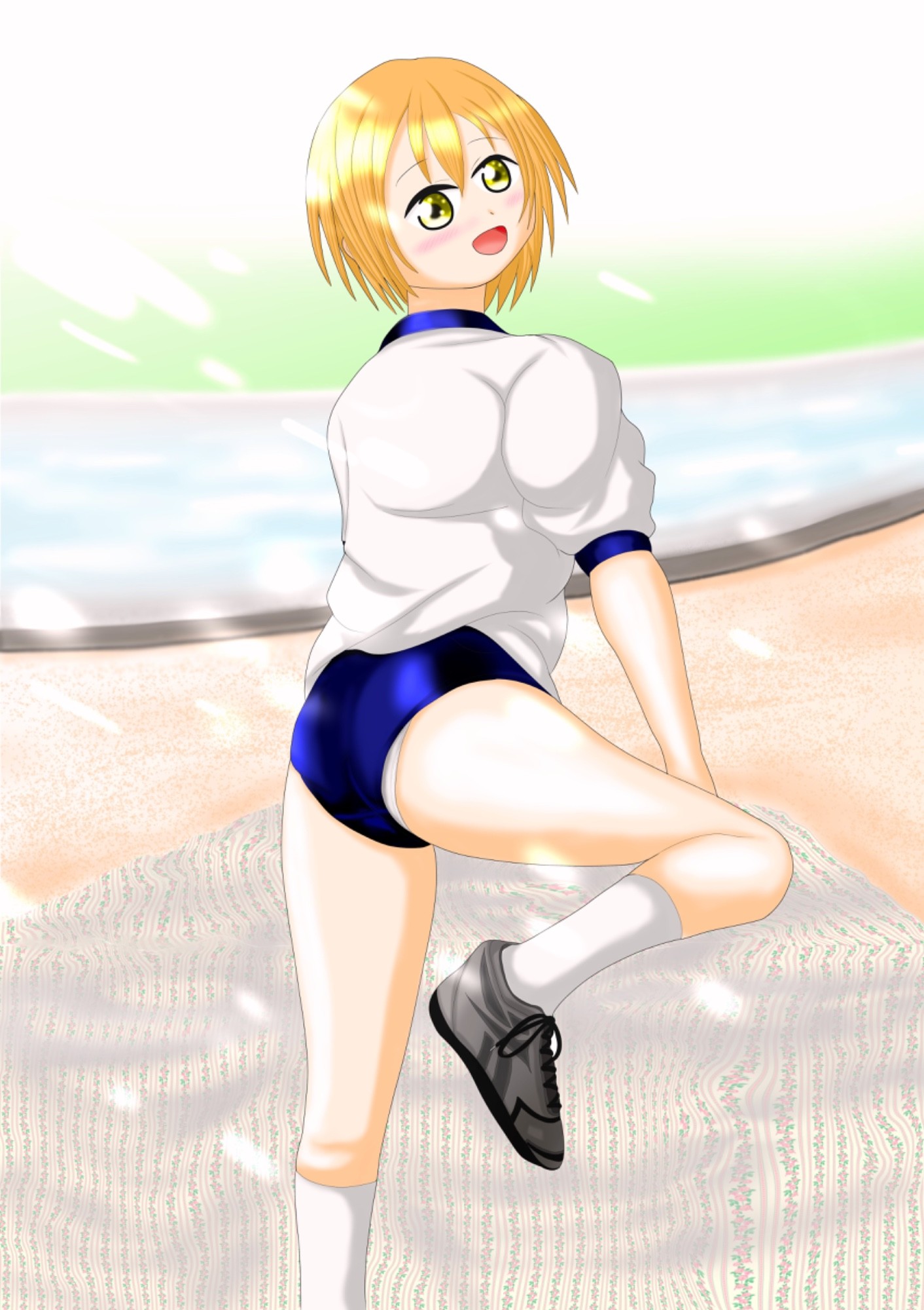 ブルマー おもらし 