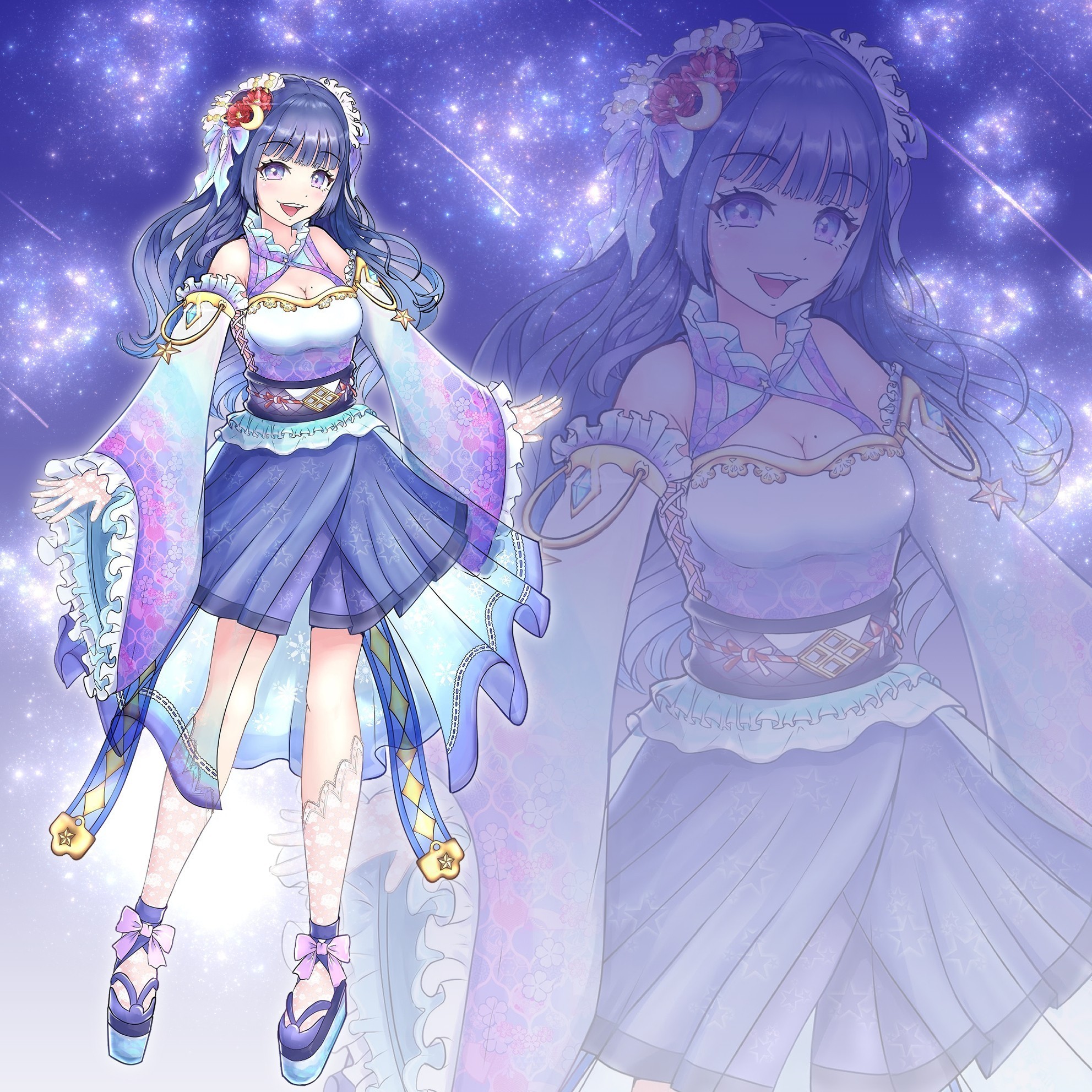 IRIAMライバー名 祈織いのり様(iori inori)立ち絵 - GENSEKI